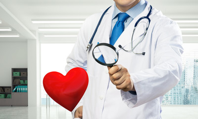 Cardio health care concept