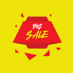 Big sale banner vector