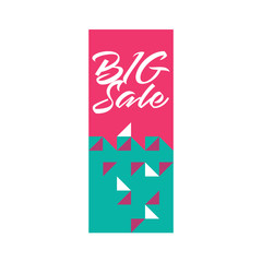 Big sale banner vector