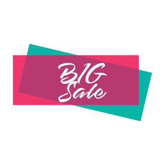 Big sale banner vector