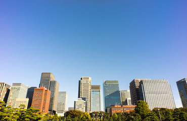 Obraz premium city view of Marunouchi Tokyo