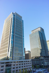city view of  Marunouchi Tokyo