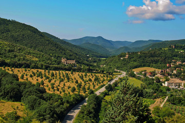 Landscape in Umbria