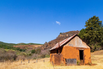 accampamento di minatori 