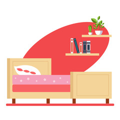 Fototapeta premium Children bedroom