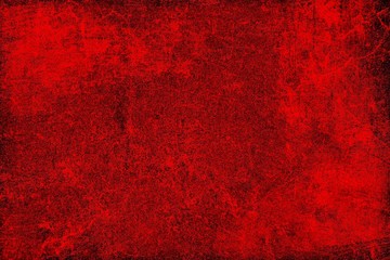 Red grunge background. Vintage old structured surface. Abstract texture