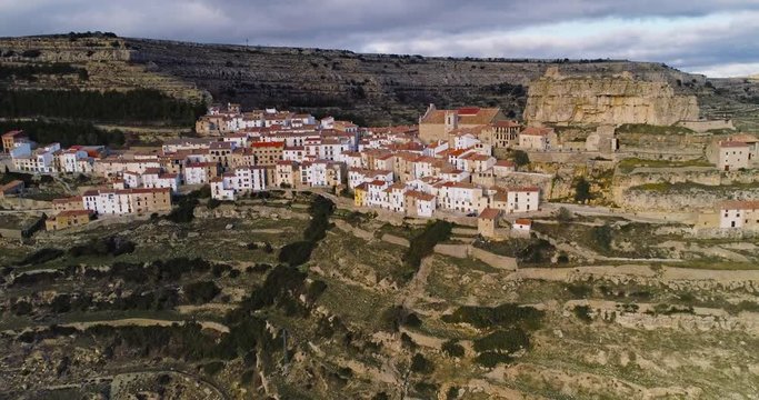 Ares del Maestrat village Castellon Spain