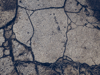 Fototapeta premium texture background from old cracked and destroyed materials