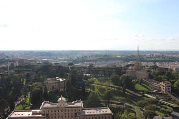 Fototapeta premium Roma dall'alto