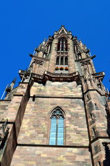 Fototapeta na wymiar Münsterturm in Freiburg