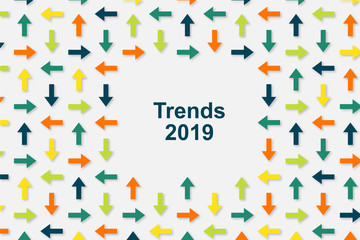 Wallpaper Pfeile - Trends 2019