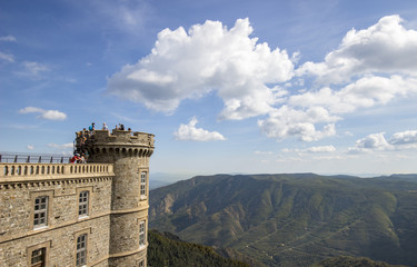 Vue depuis l'observatoire du Mont Aigoual - Cévennes