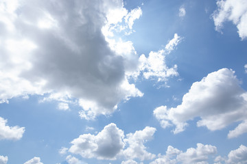 Naklejka na ściany i meble Sky background and clouds