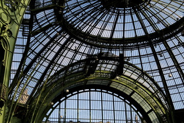 Coupole de la verrière du grand Palais