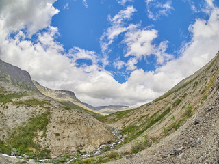 mountains in the summer. Hibiny