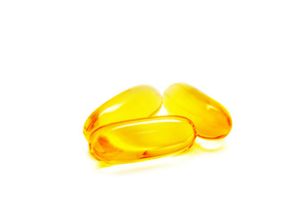 Isolated fish oil capsules