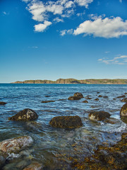 coast of the Barents Sea. Teriberka. Russia