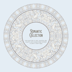 Template for invitation, greeting card banner, gift voucher