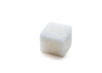Sugar Cube on white background