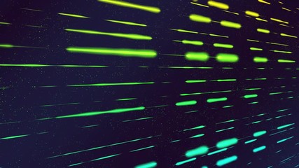 Abstract network connection background animation with moving technology shapes as texture.