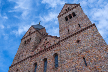Fototapeta na wymiar Abtei St. Hildegard bei Rüdesheim am Rhein