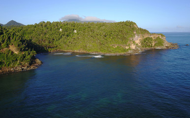 Calibishie coastline, Dominica, Caribbean