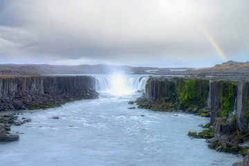 Selfoss Waterfall Iceland