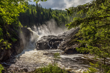 Waterfall in Norway