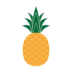 Sweet pineaple vector icon