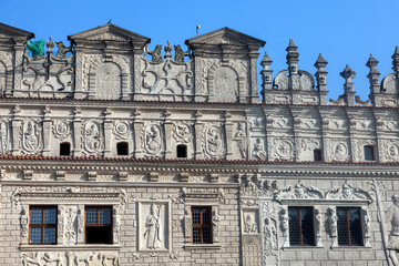 Fototapeta na wymiar Old architecture of Kazimierz Dolny