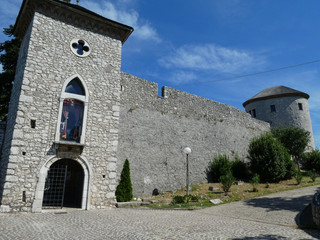 Fototapeta na wymiar Trsat Castle fortress in Rijeka