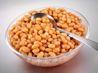 BOWL OF BAKED BEANS