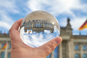 Plenarbereich Reichstagsgebäude