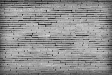 Fototapeta na wymiar Gray brick wall as a background or texture
