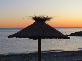 Sun, sunset on the sea. (The Vast Russia! Sergey, Bryansk.)