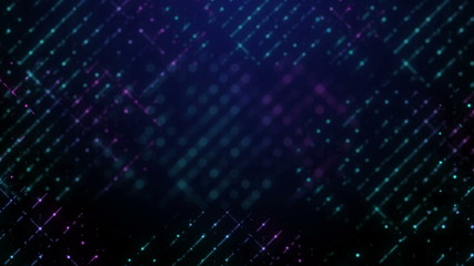 Colored mesh purple cyan color defocused background motion