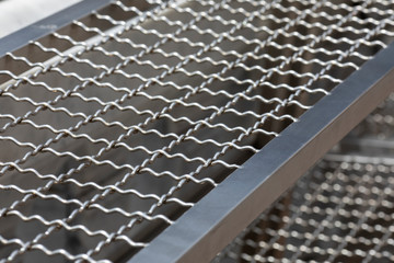 Steel mesh for background
