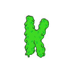Slime Vector Logo Letter K