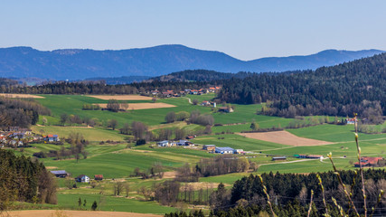 Beautiful view near Neurandsberg-Bavaria-Germany