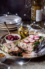 Christmas Ham Hock Terrine