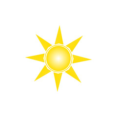 Illustration of sun icon