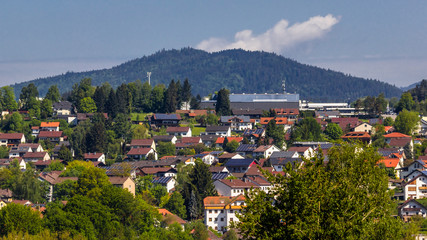Fototapeta premium Beautiful view near Regen-Bavaria-Germany