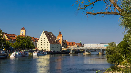 Beautiful view near Regensburg-Danube-Bavaria-Germany