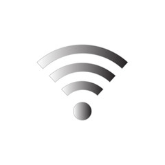 WI-FI connection sign icon. Vector