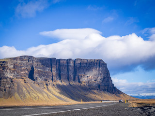 Number one road (route one) in Iceland