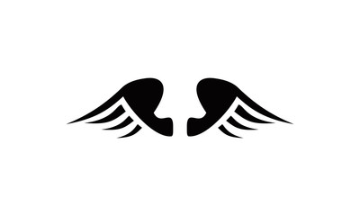 simple wings vector