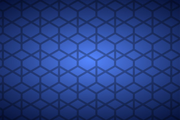 Geometric Patter Background. Blue Background