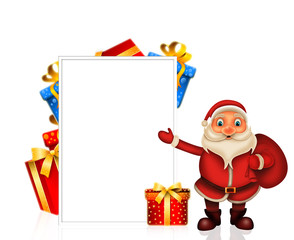  Merry Christmas happy christmas,santa with rendeer cheerful,Santa Claus and elvis in Christmas snow scene
