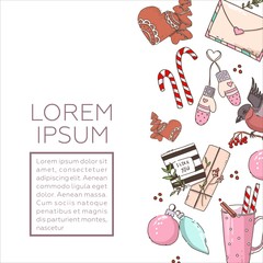 Obraz premium New year greeting