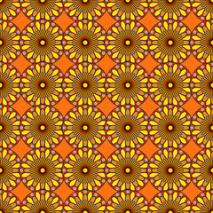 Decorative seamless pattern
